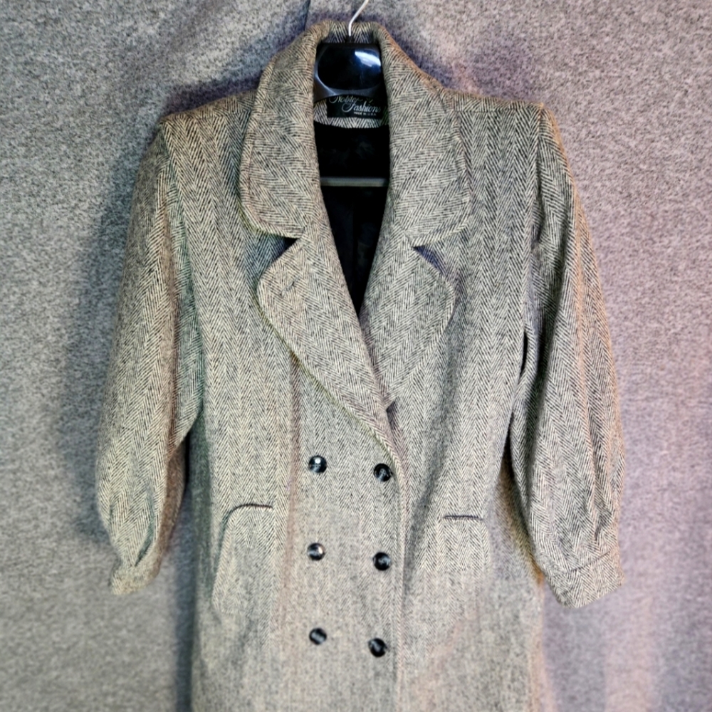 Vintage Grey Nobter Fashions Coat